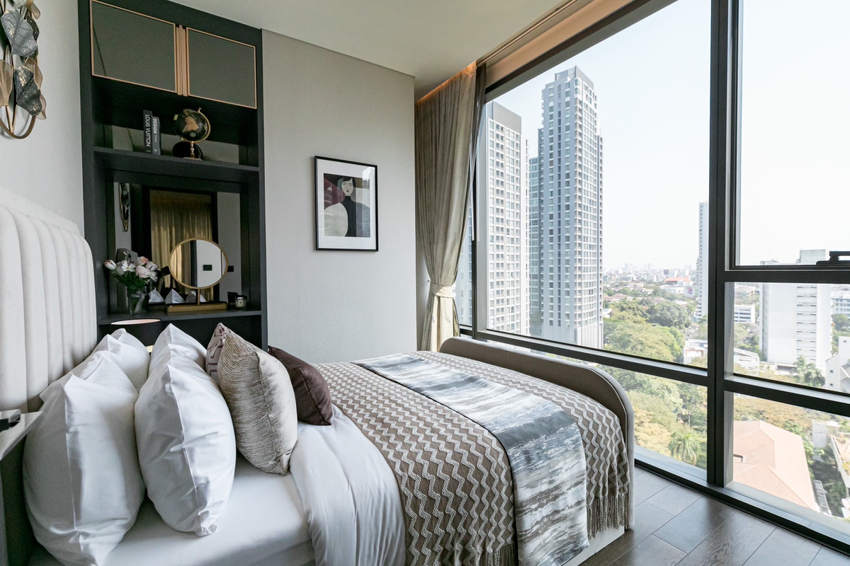 For SaleCondoSukhumvit, Asoke, Thonglor : Condo for sale The Bangkok Thonglor, Thong Lo, Soi 1, next to the Lak Thong Lo Road, near BTS Thonglor 600 meters, 95 sqm.
