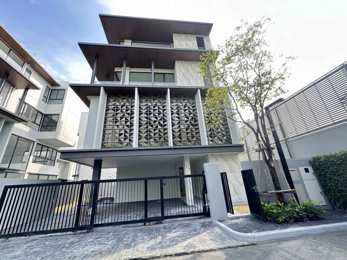 For SaleHouseRama9, Petchburi, RCA : For Sale, sell a new corner house !! Luxury 𝗔𝗥𝗧𝗔𝗟𝗘 𝗔𝗦𝗢𝗞𝗘 - 𝗥𝗔𝗠𝗔 𝟵 Size 64 sq.w. 434 sqm. Price VVIP 53 MB in the heart of Rama 9