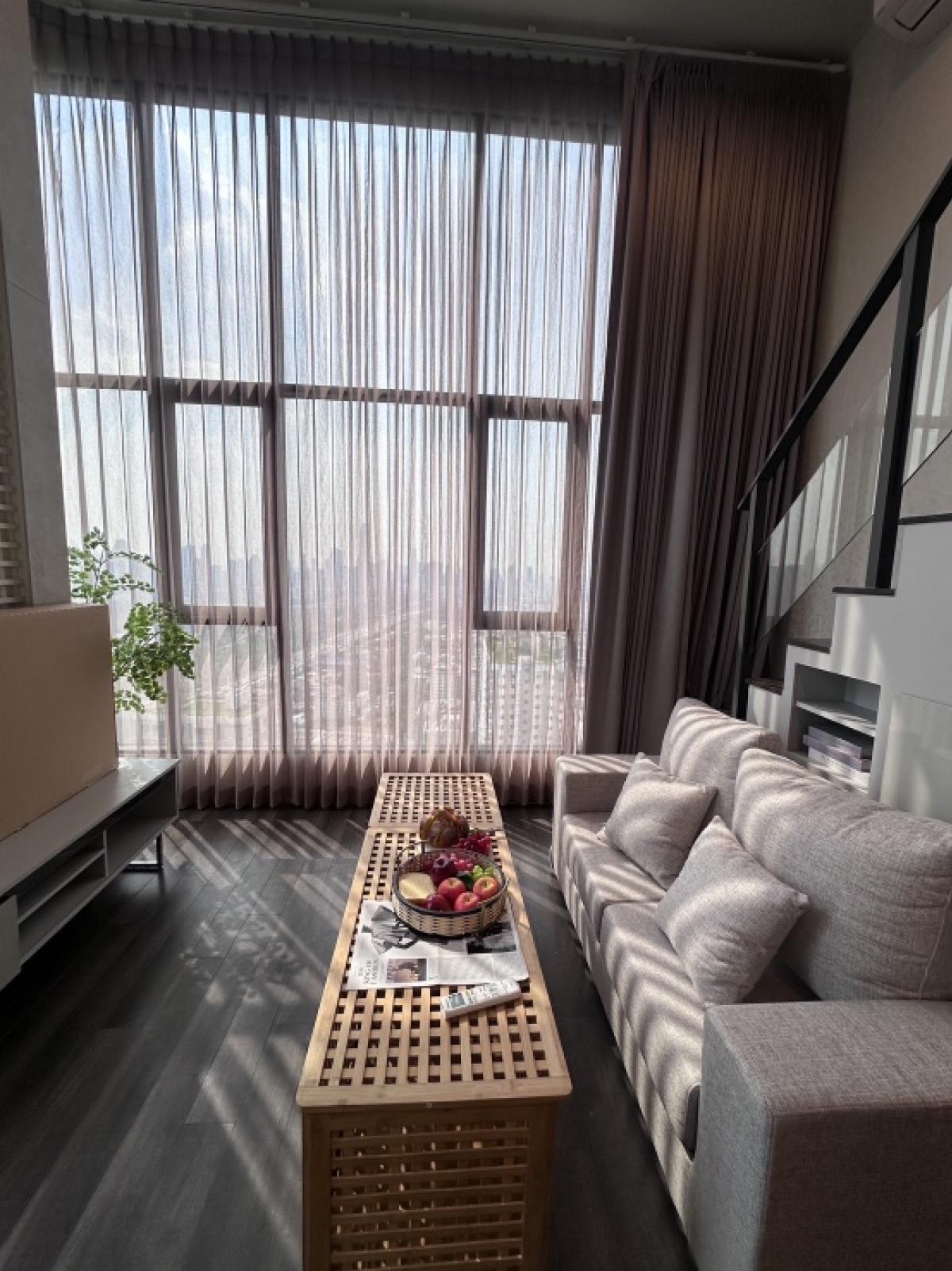 ให้เช่าคอนโดพระราม 9 เพชรบุรีตัดใหม่ RCA : ⭐️(A0167) For RENT 🏢 KnightsBridge Space Rama 9  2 Bedroom 1 bathroom 45K per month