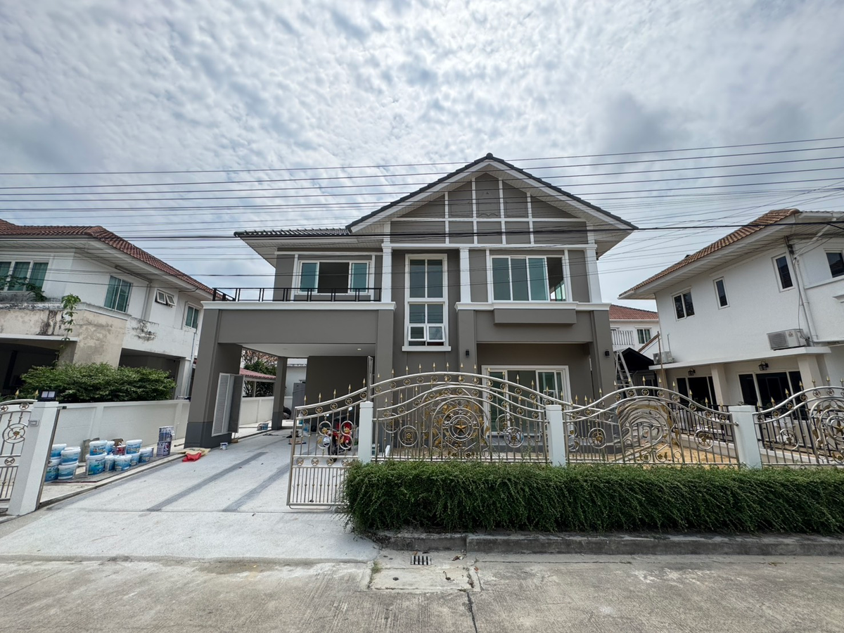 For SaleHouseRama5, Ratchapruek, Bangkruai : Perfect Place Ratchaphruek Project, new renovated house