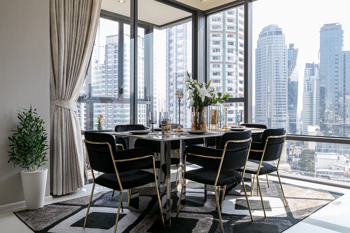 For SaleCondoSukhumvit, Asoke, Thonglor : Condo for sale The Bangkok Thonglor, Thong Lo, Soi 1, next to the Lak Thong Lo Road, near BTS Thonglor 600 meters, 95 sqm.