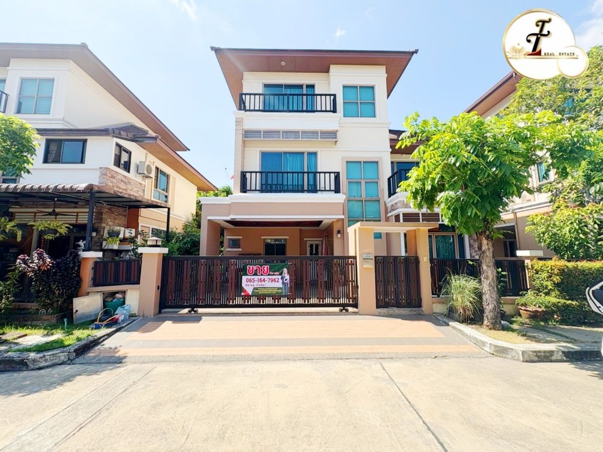 ขายบ้านพระราม 5 ราชพฤกษ์ บางกรวย : ขายบ้านเดี่ยว3 ชั้น นนทรี รีเจ้นท์ ราชพฤกษ์-พระราม 5 ตรงข้าม Central westville พร้อมข้อเสนอพิเศษ