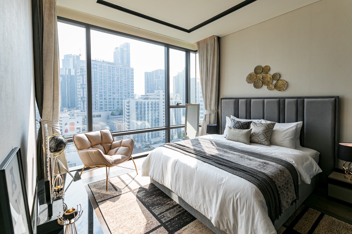 For SaleCondoSukhumvit, Asoke, Thonglor : Condo for sale The Bangkok Thonglor, Thong Lo, Soi 1, next to the Lak Thong Lo Road, near BTS Thonglor 600 meters, 95 sqm.