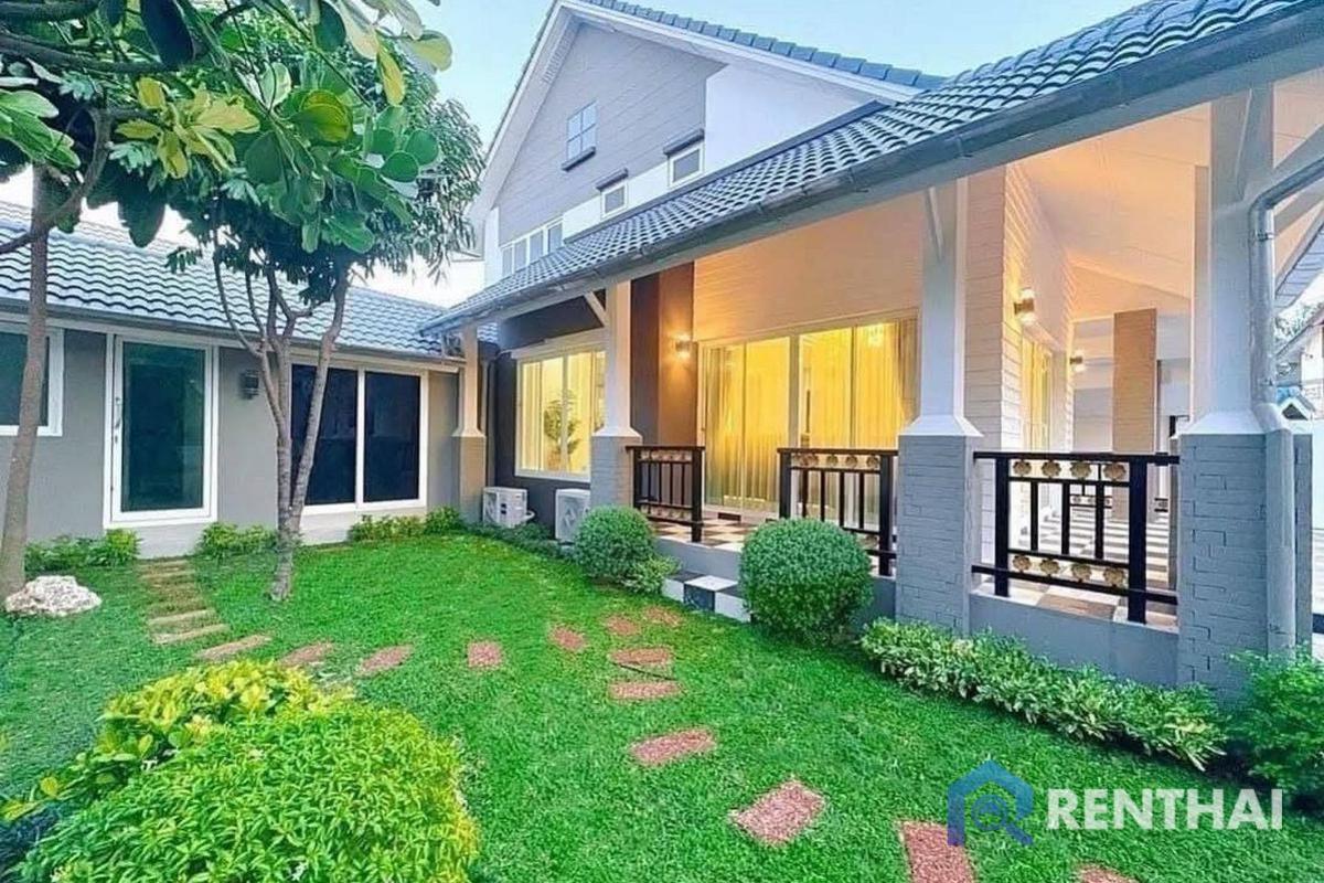 ขายบ้านพัทยา บางแสน ชลบุรี สัตหีบ : สำหรับ ขาย บ้าน 5 ห้องนอน ที่ หนองปรือ