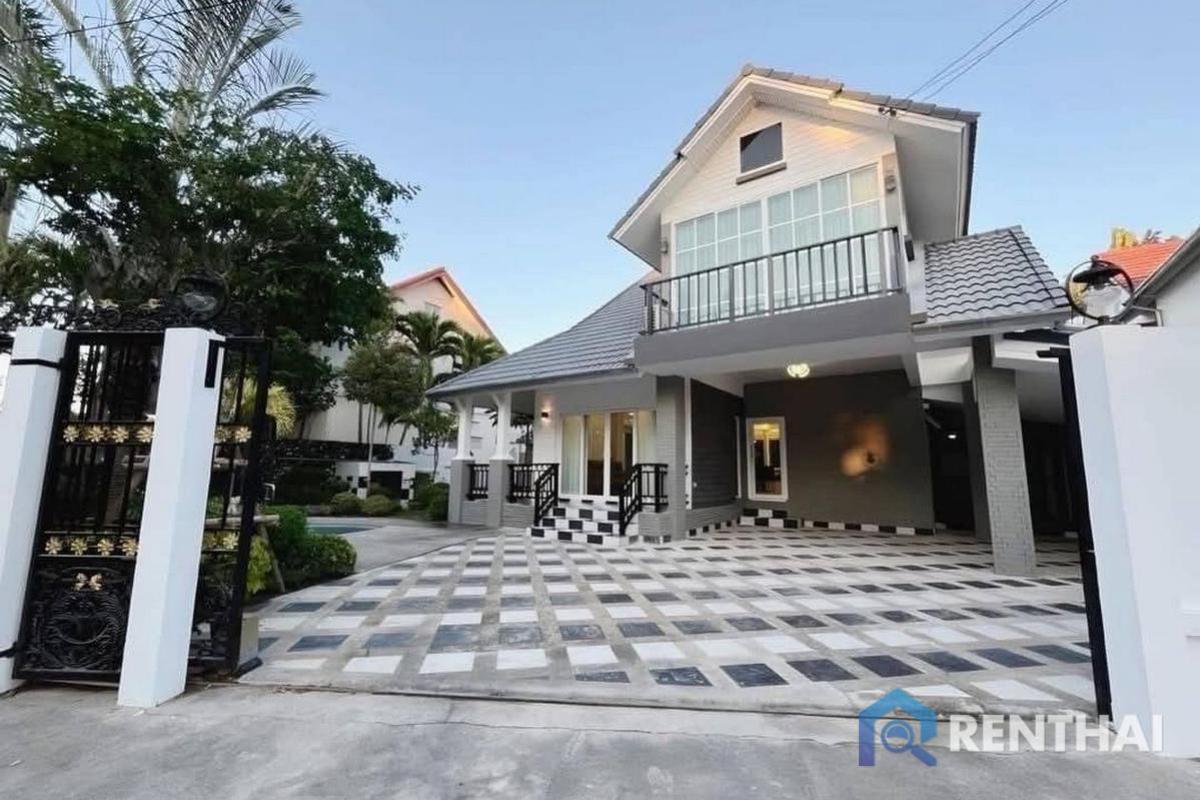 ขายบ้านพัทยา บางแสน ชลบุรี สัตหีบ : สำหรับ ขาย บ้าน 5 ห้องนอน ที่ หนองปรือ