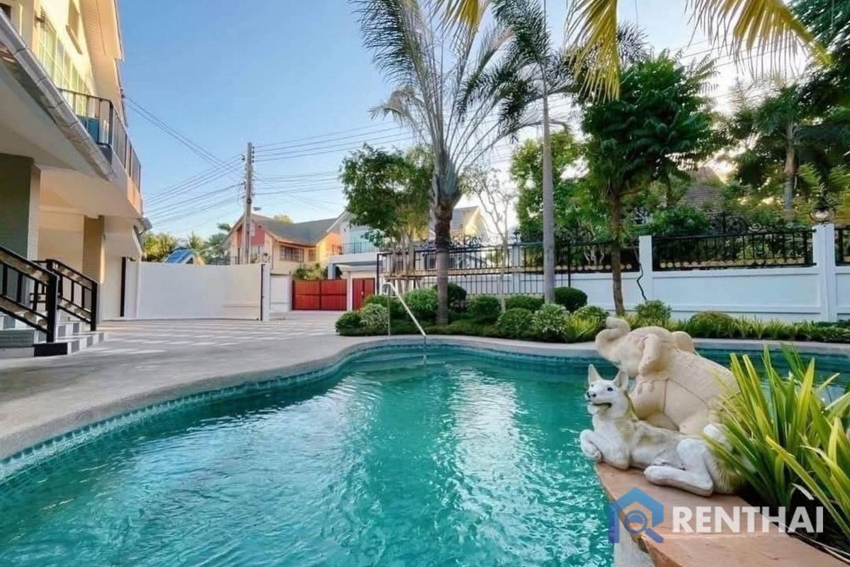 ขายบ้านพัทยา บางแสน ชลบุรี สัตหีบ : สำหรับ ขาย บ้าน 5 ห้องนอน ที่ หนองปรือ