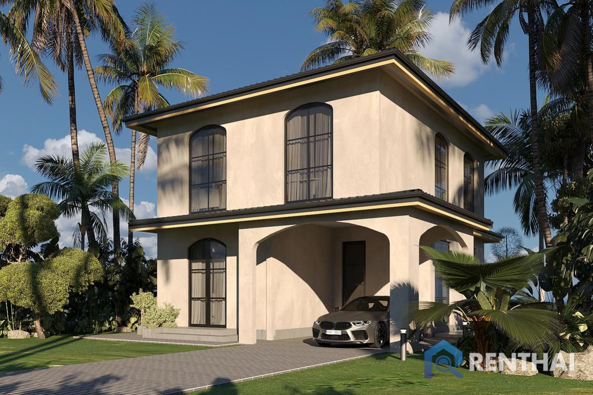 For SaleHousePhuket : 3bed 9 Nile Residence Villa in Phuket with Pool, Garden, Furnished Kitchen