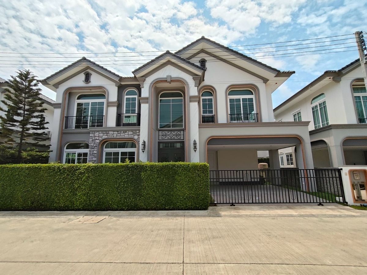 ให้เช่าบ้านมหาชัย สมุทรสาคร : 🏡 For Rent | Grandio 2 Rama 2 (The Grand 2) – บ้านหรูพร้อมอยู่ ใกล้พระราม 2 🏡บ้านใหม่เอี่ยม! ไม่เคยเข้าอยู่ | Fully Furnished พร้อมเฟอร์นิเจอร์ + เครื่องใช้ไฟฟ้าครบชุดเมื่อมีผู้เช่า