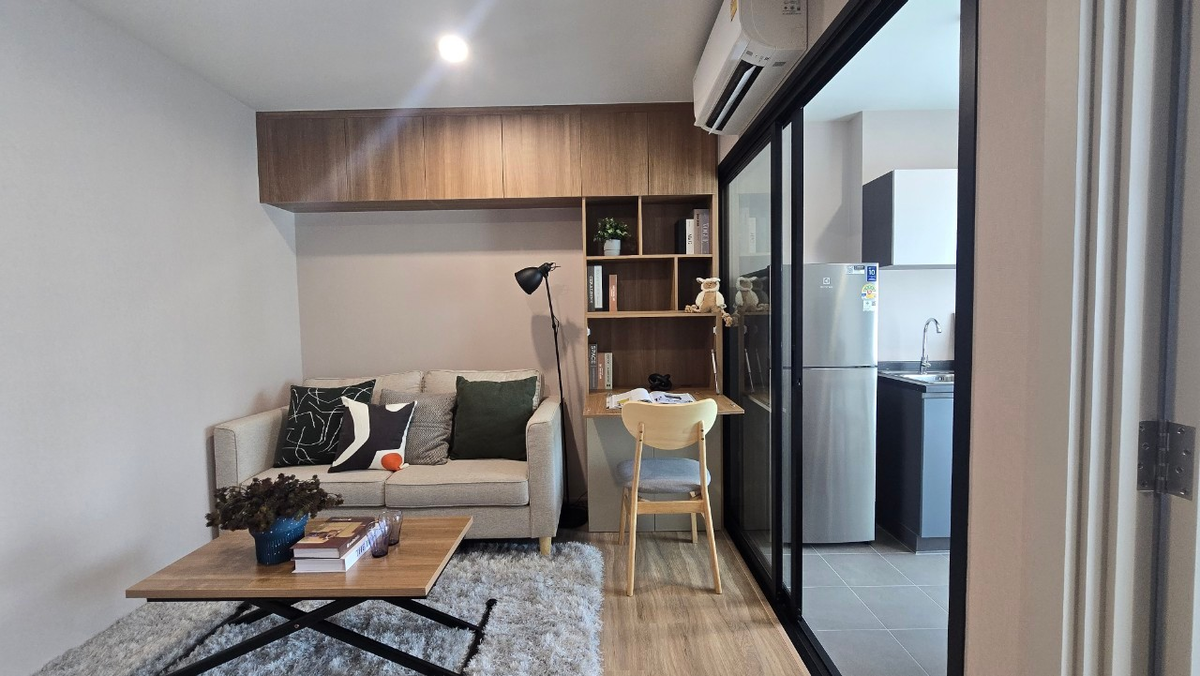 For SaleCondoBangna, Bearing, Lasalle : 𝐹𝑂𝑅 𝑆𝐸𝐿𝐿 Sell new project 1 🎖️ Condo near BTS Bangna, 1 bedroom, 30 sqm. 💯 Only 1.99 million condos can raise animals.