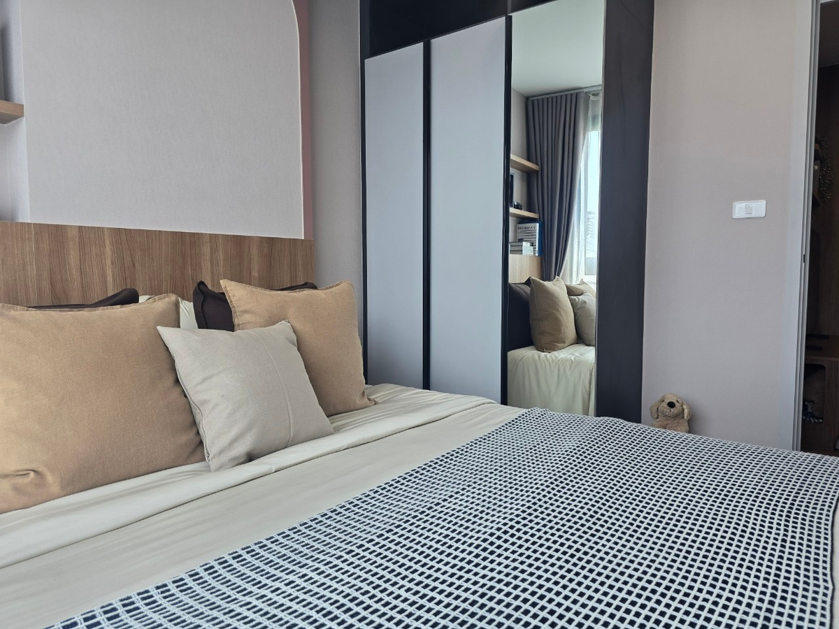 For SaleCondoBangna, Bearing, Lasalle : 𝐹𝑂𝑅 𝑆𝐸𝐿𝐿 Sell new project 1 🎖️ Condo near BTS Bangna, 1 bedroom, 30 sqm. 💯 Only 1.99 million condos can raise animals.