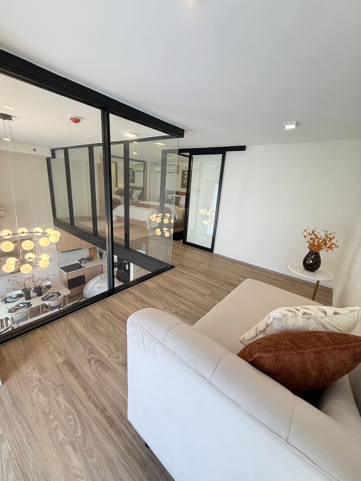 For SaleCondoOnnut, Udomsuk : 2 bedrooms, 2 bathrooms, ready to decorate with Plaza Residence Sukhumvit 4