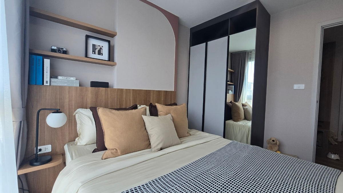 For SaleCondoBangna, Bearing, Lasalle : 𝐹𝑂𝑅 𝑆𝐸𝐿𝐿 Sell new project 1 🎖️ Condo near BTS Bangna, 1 bedroom, 30 sqm. 💯 Only 1.99 million condos can raise animals.