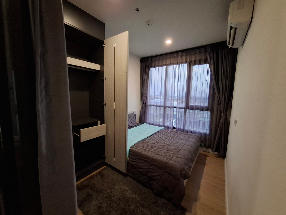 For RentCondoSriracha Laem Chabang Ban Bueng : Corner room 1bedplus Condo for rent opposite Sriracha University, corner room 1, 1 water, 1 multi -purpose (Knot Hill Laem Chabang, Notting Hill Laemchabang)