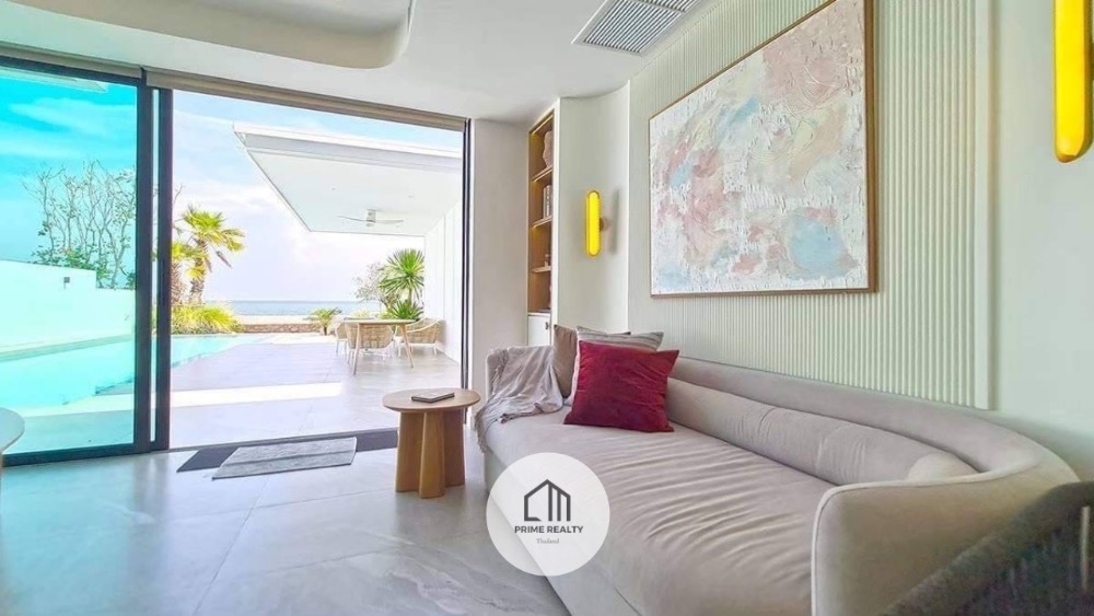 ขายบ้านหัวหิน ประจวบคีรีขันธ์ : ขายบ้านติดทะเลสไตล์โมเดิร์น ชะอำ