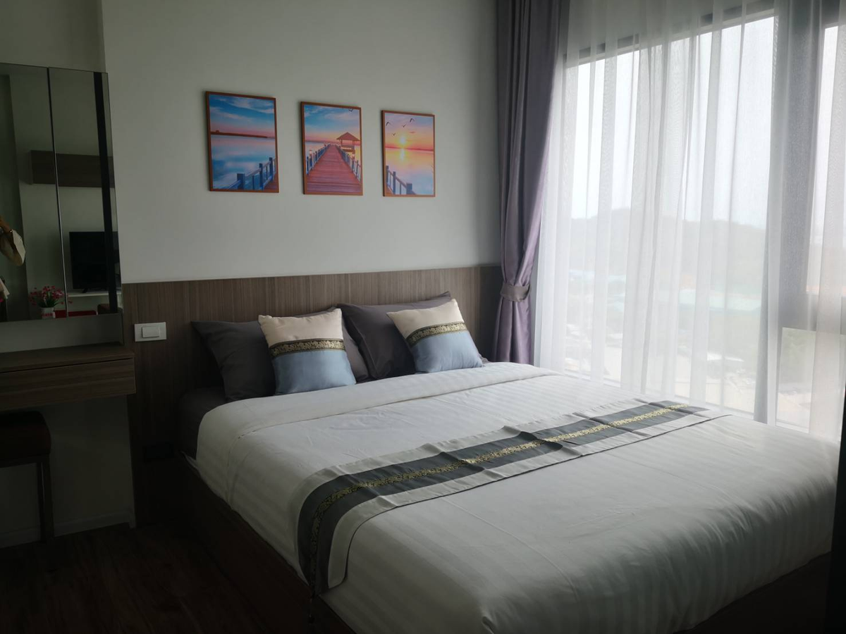 ให้เช่าคอนโดศรีราชา แหลมฉบัง บ้านบึง : ให้เช่าคอนโด ห้องสะอาด พร้อมเฟอร์นิเจอร์ครบ วิวทะเลศรีราชา ชั้นสูง รับลมดี รับสัญญาสั้น