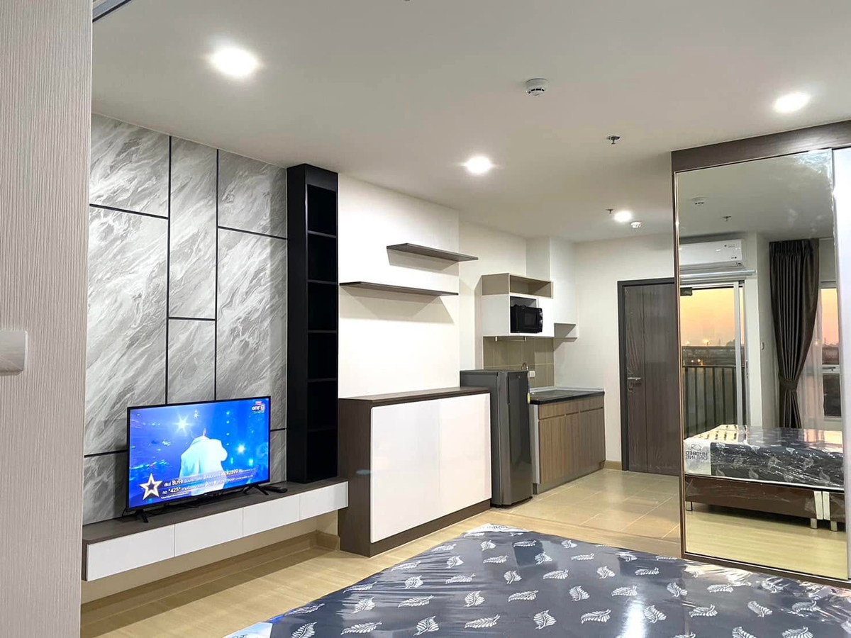 For RentCondoSamut Prakan,Samrong : ⭐️📣 Condo Rent Supalai Veranda Sukhumvit 117, beautiful room, ready to stay near the bts Grandfather
