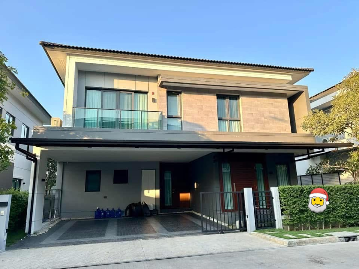 ให้เช่าบ้านบางนา แบริ่ง ลาซาล : 🏡ให้เช่าบ้านเดี่ยว 2 ชั้น The City Bangna 4 ห้องนอน 5 ห้องน้ำ 1 ห้องแม่บ้าน บ้านเลขที่ปังหันหน้าทางทิศใต้ ฮวงจุ้ยดี✅ ใกล้เมกาบางนาเพียง 800 เมตรเท่านั้น. #เลี้ยงสัตว์ได้ #รับชาวต่างชาติ 💰ราคาเช่า 150,000 บาท/เดือน รวมส่วนกลาง