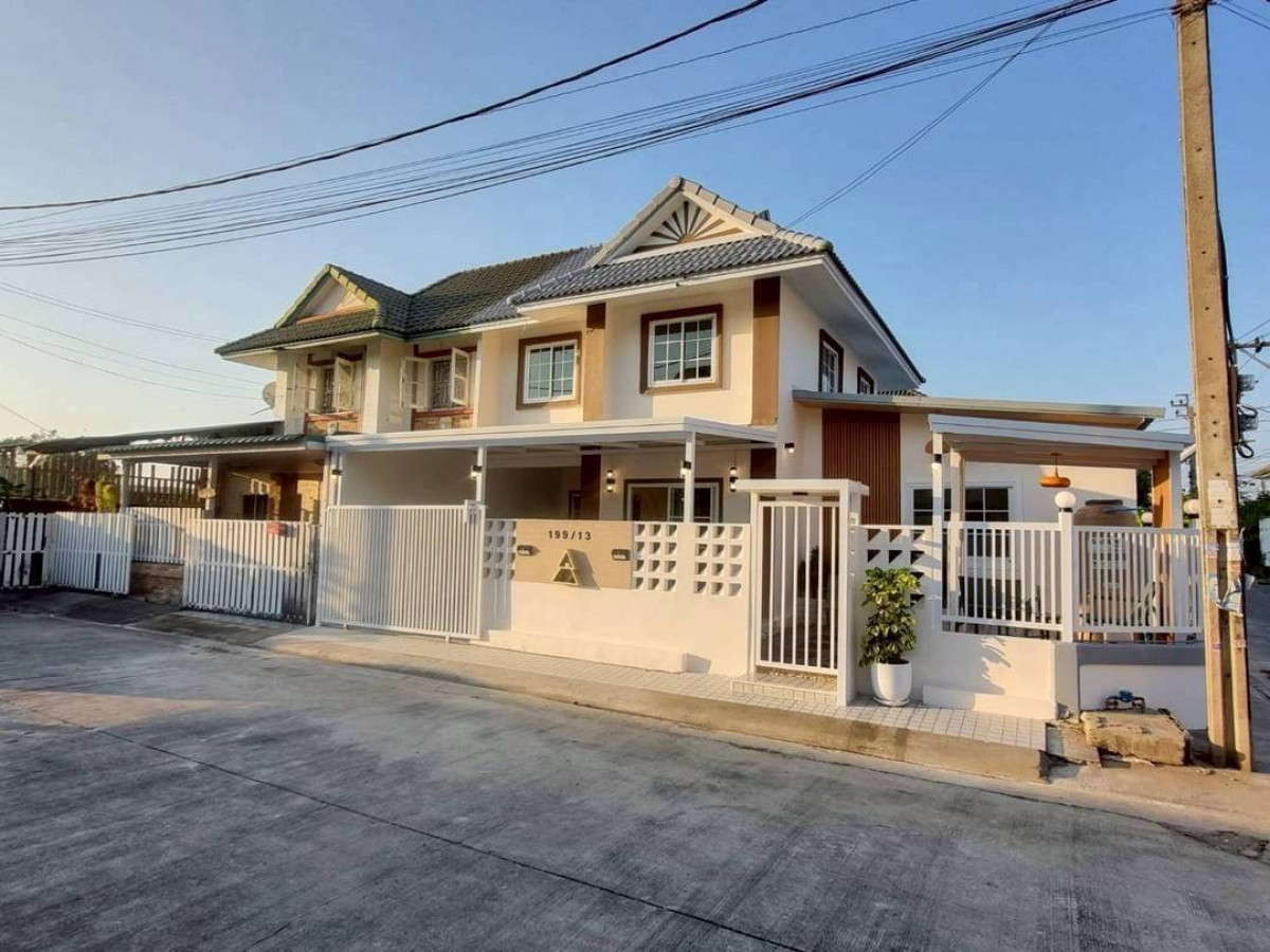 ขายทาวน์โฮมนนทบุรี บางใหญ่ บางบัวทอง : ขายทาวน์เฮ้าส์/ทาวน์โฮม  บ้านพฤกษา 3 บางบัวทอง หน้ากว้าง รีโนเวทใหม่ บางคูรัด บางบัวทอง นนทบุรี   CX-143241