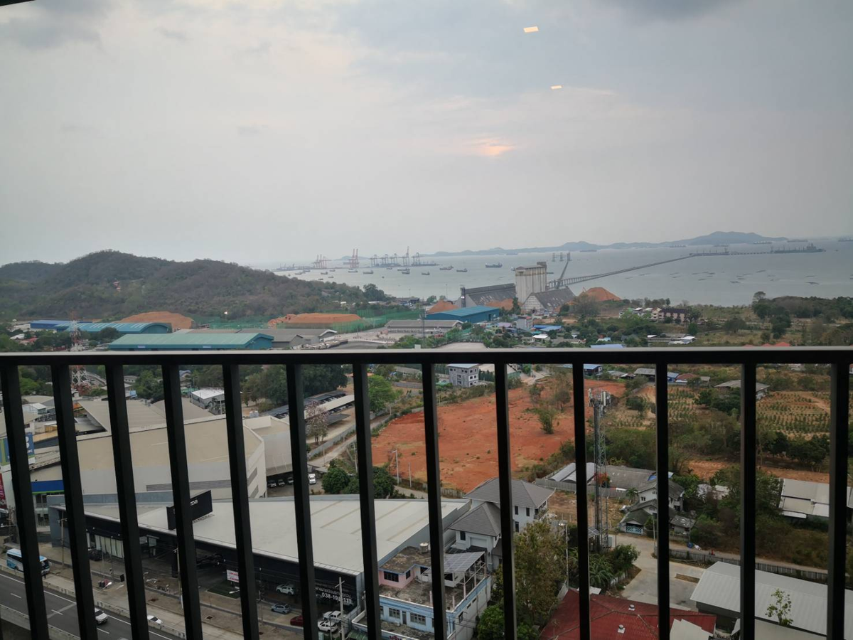 ให้เช่าคอนโดศรีราชา แหลมฉบัง บ้านบึง : ให้เช่าคอนโด ห้องสะอาด พร้อมเฟอร์นิเจอร์ครบ วิวทะเลศรีราชา ชั้นสูง รับลมดี รับสัญญาสั้น