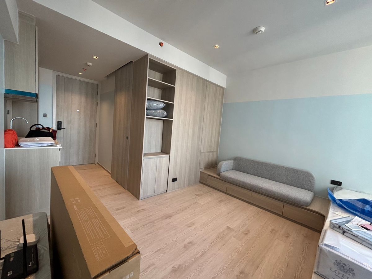 For RentCondoWongwianyai, Charoennakor : Free for rent for Reference, Sathorn, Wongwian Yai, new condo, next to BTS, beautiful room