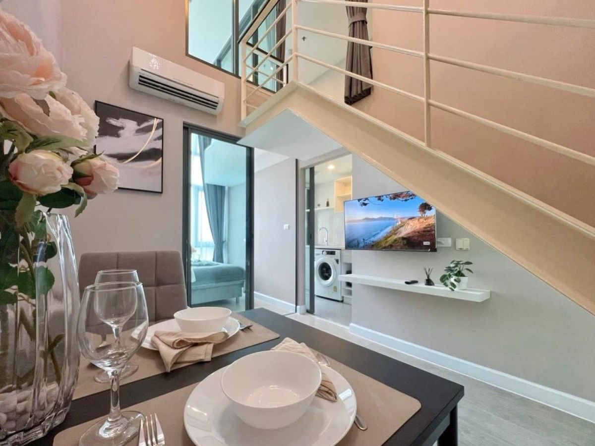 For RentCondoBang Sue, Wong Sawang, Tao Pun : 🔥 Good price, beautiful room, Duplex, complete with Metro Sky condo - Prachachuen, luxurious decoration, ready to move in