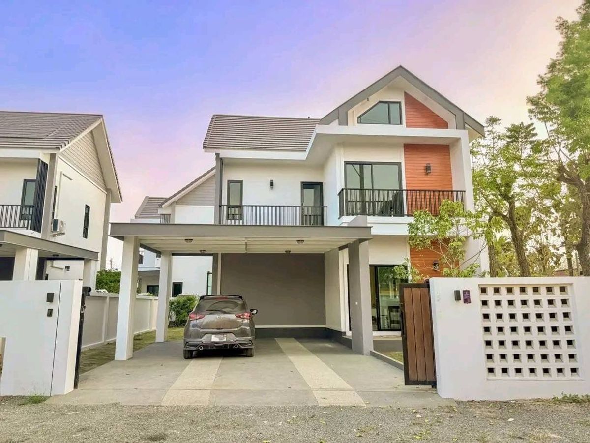 HouseChiang Mai : 🏡 Rent or sell! Luxury single house Nordic Style near Chiang Mai 🌿 ✨ Luxury New House for Rent or Sale - Prime Location!