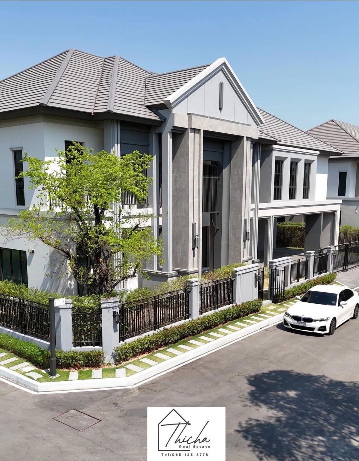 For SaleHousePinklao, Charansanitwong : Single house on Kanchana Grand Road, Bangkok Boulevard Pinklao-Kanchana