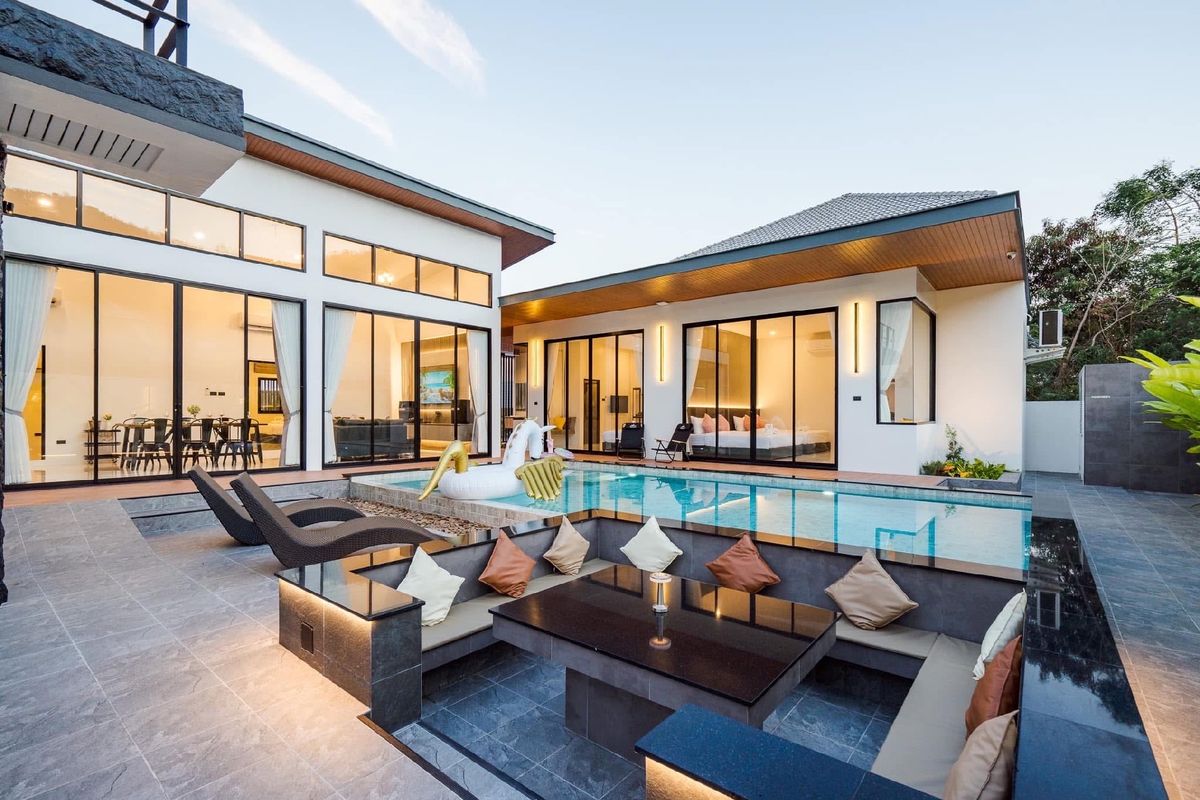 For SaleHuahin, Prachuap Khiri Khan, Pran Buri : Sell ​​Private Pool Villa near Hua Hin Sea Surrounded mountain view