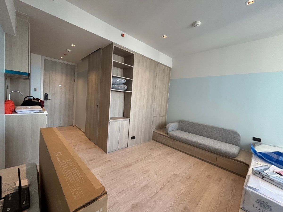 For RentCondoWongwianyai, Charoennakor : Free for rent for Reference, Sathorn, Wongwian Yai, new condo, next to BTS, beautiful room