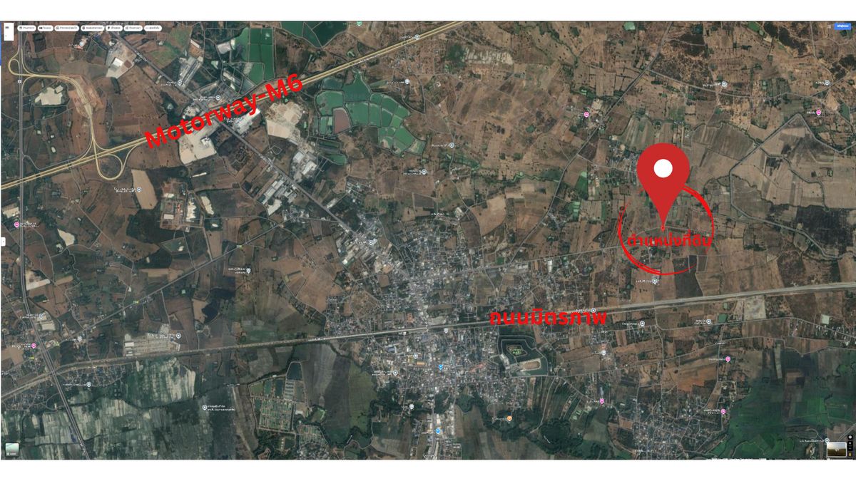 ขายที่ดินโคราช นครราชสีมา : 💥ขายที่ดินเพื่อลงทุน พัฒนา ราคาถูก ใกล้ทางขึ้น-ทางลง M6 ในเขตเทศบาล อ.สีคิ้ว จ.นครราชสีมา