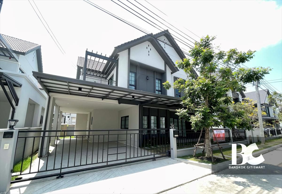 For SaleHouseBangna, Bearing, Lasalle : House for sale in Bang Na zone, 4 bedrooms