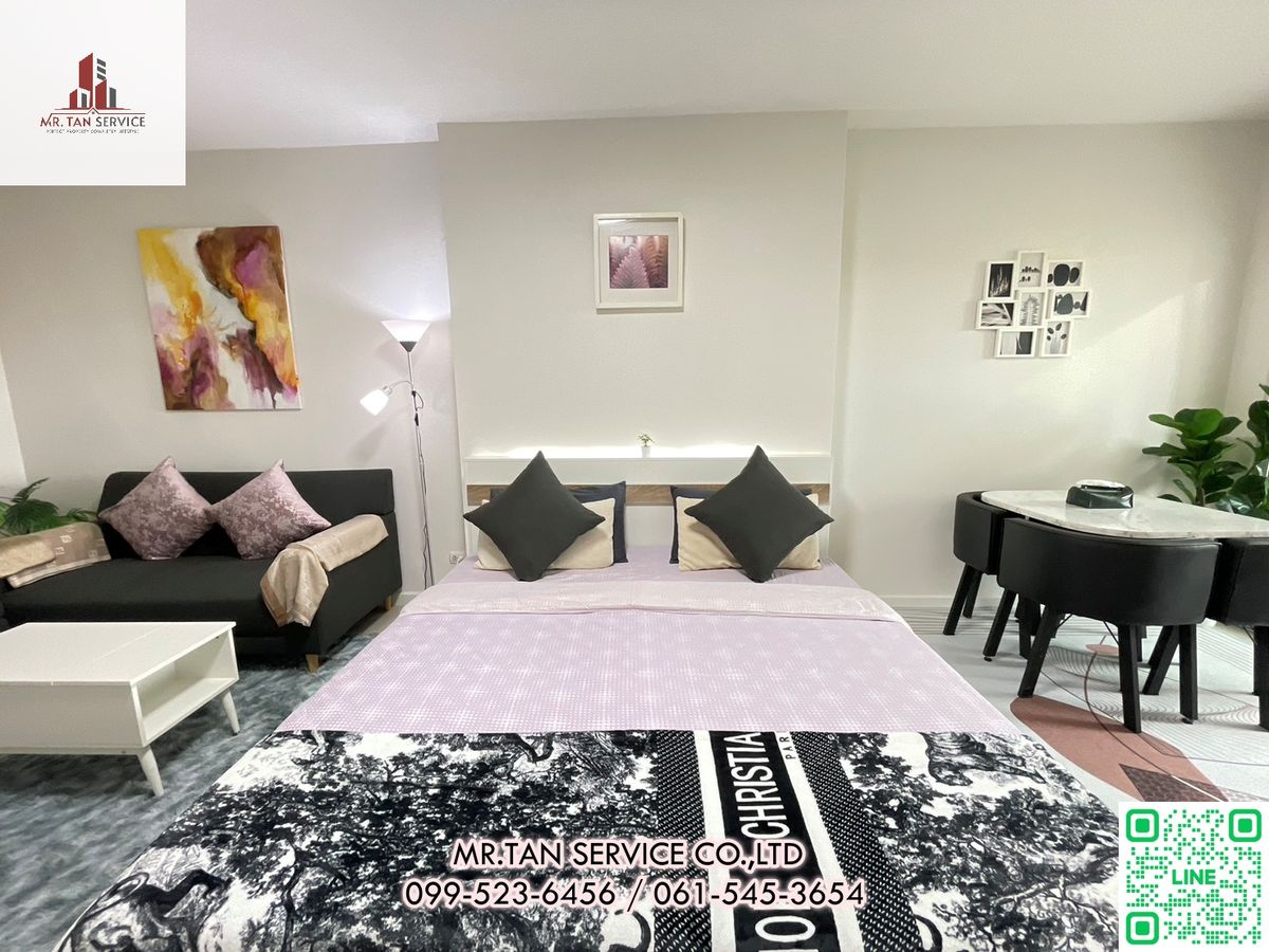 For SaleCondoPattanakan, Srinakarin : Supalai Park Srinakarin Condo for sale Every new furniture Ready Next to the electric train for only 5 minutes