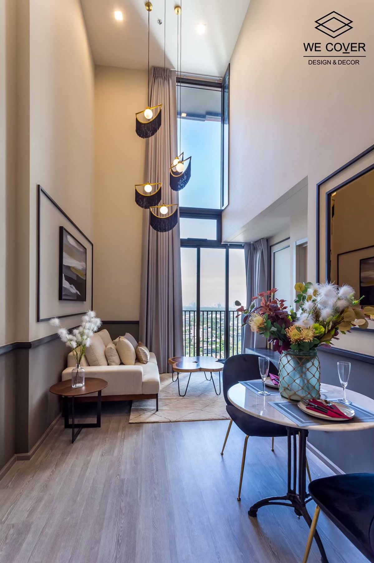 ให้เช่าคอนโดอ่อนนุช อุดมสุข : Ready to Move in !! The Line Sukhumvit 101 – Duplex Condo for Rent! 