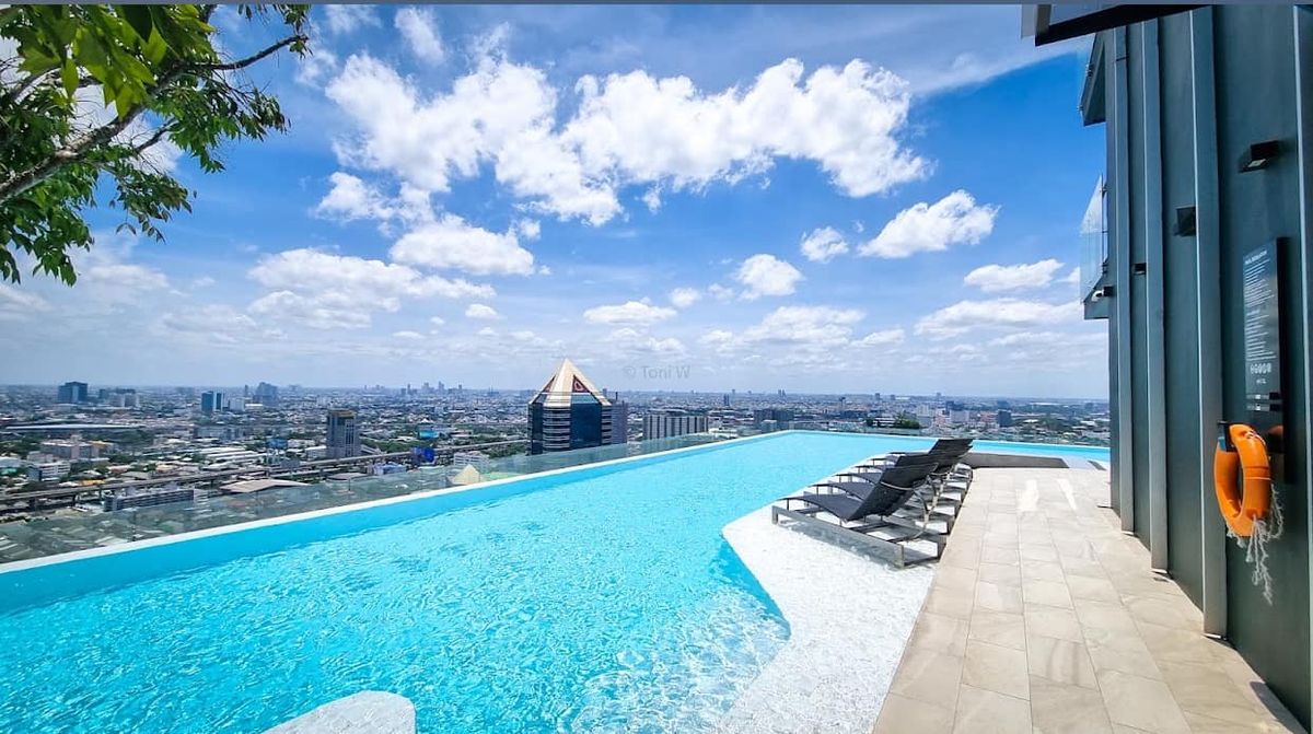 For SaleCondoKasetsart, Ratchayothin : Good view, no building Firing of good prices ⭐Knightsbridge Space Ratchayothin