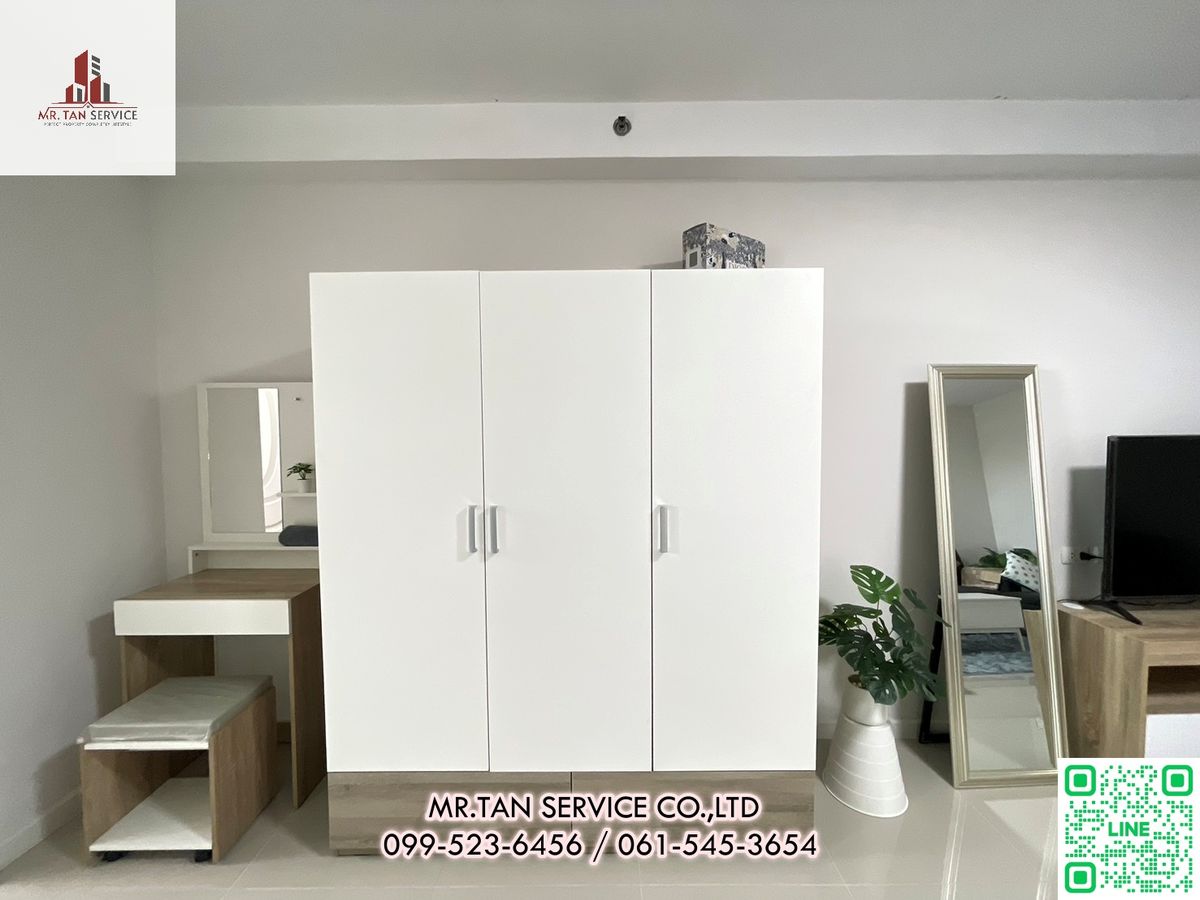 For SaleCondoPattanakan, Srinakarin : Supalai Park Srinakarin Condo for sale Every new furniture Ready Next to the electric train for only 5 minutes