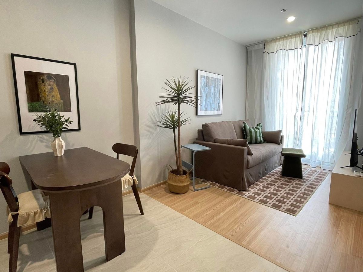 For RentCondoOnnut, Udomsuk : 🏙 Skyrise Avenue Sukhumvit 64/2 condo for rent, 11th floor, beautiful view! Near BTS Punnawithi, convenient to travel, hurry to book before missing.
