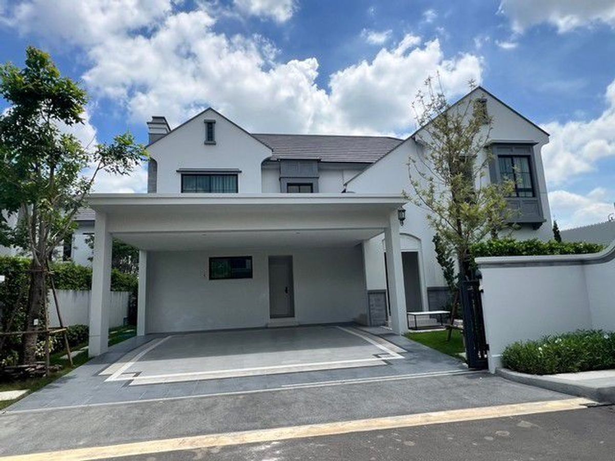 For SaleHousePattanakan, Srinakarin : 2 storey detached house for sale, Nantawan Rama 9 Project - Krungthep Kreetha