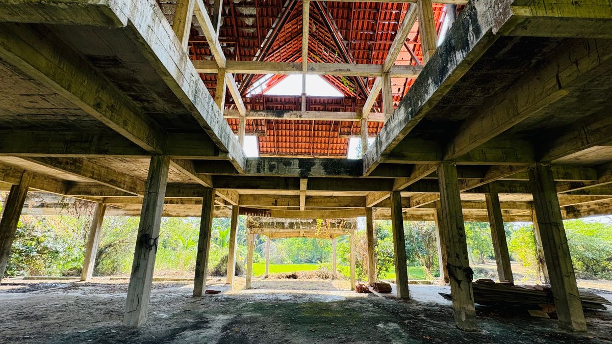 ขายที่ดินนครปฐม : ขายที่ดินพร้อมสิ่งปลูกสร้าง 7-2-23ไร่ เพียง50นาทีจากกรุงเทพฯ ต.คลองใหม่ อ.สามพราน จ.นครปฐม