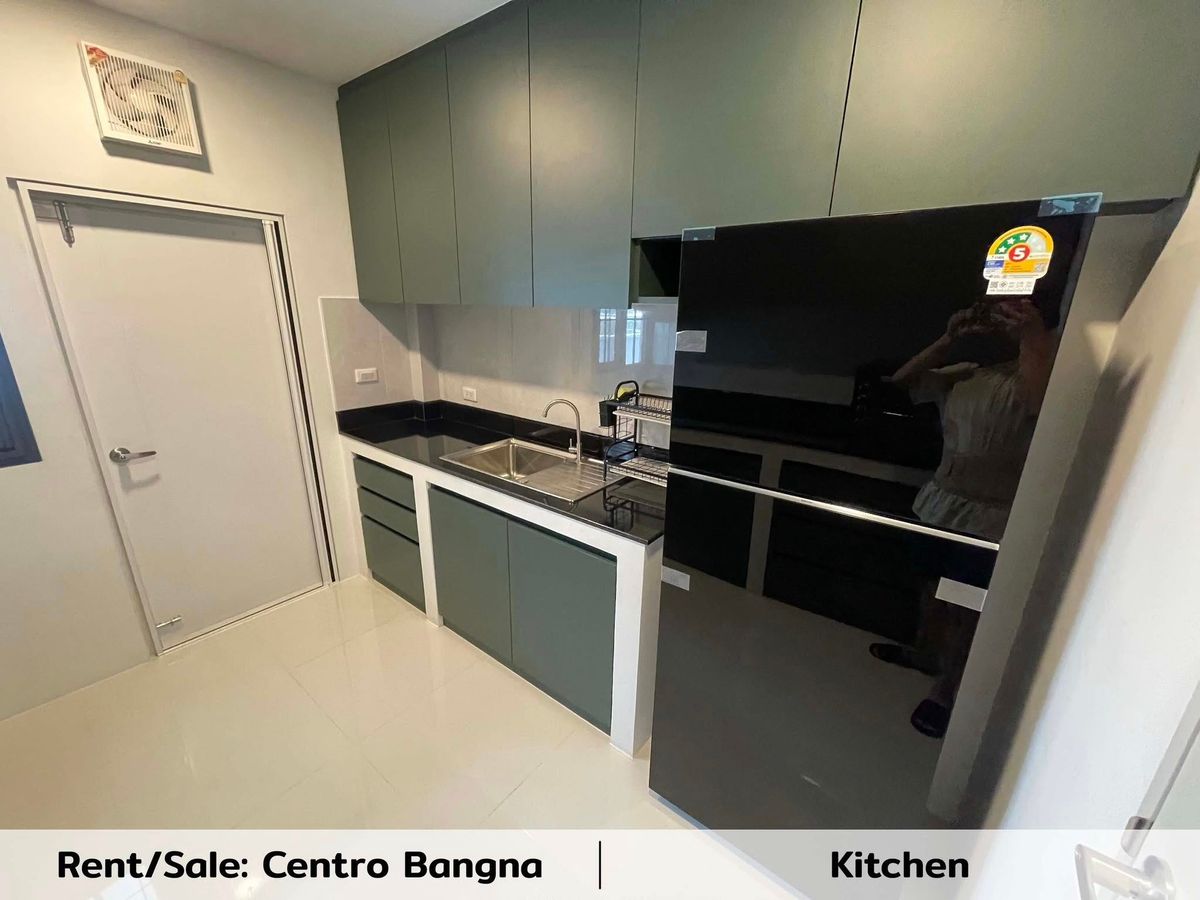 For RentHouseBangna, Bearing, Lasalle : K-6273 Urgent rent! Centro detached house, Bang Na, ready to be near Bangna
