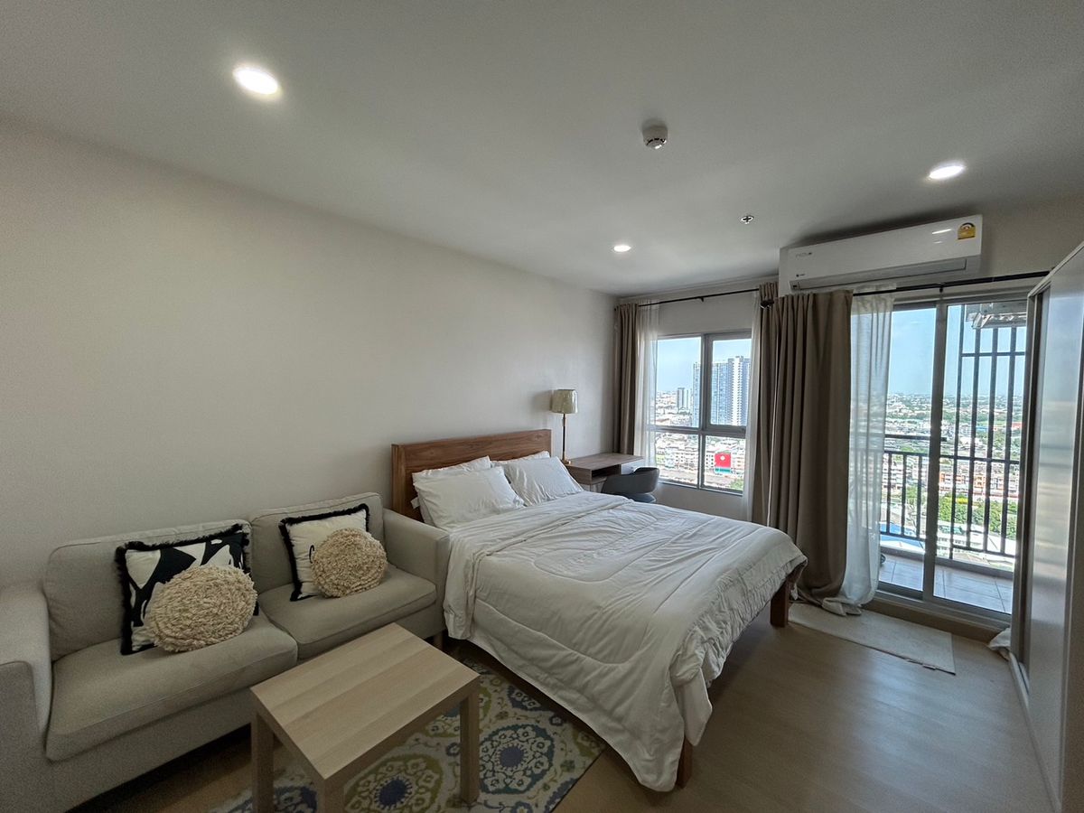 ขายคอนโดบางแค เพชรเกษม : 🔥 ประกาศขายถูกมาก STUDIO Condo Supalai Veranda Phasi Charoen Station  พร้อมอยู่ SIZE 29 ตรม. ห้องทิศตะวันตกตึก B 💵ราคา 1,990,000 บาท // 094 553 9330 อ๊อฟ เอเจน 🔊