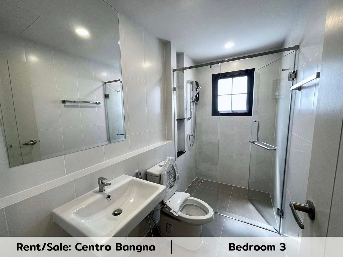 For RentHouseBangna, Bearing, Lasalle : K-6273 Urgent rent! Centro detached house, Bang Na, ready to be near Bangna