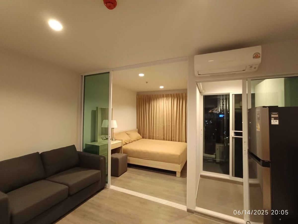 ให้เช่าคอนโดบางนา แบริ่ง ลาซาล : ให้เช่าคอนโดใหม่ 1 ห้องนอน กั้นห้องแล้ว  Regent Home บางนา 🔥 ใกล้ BTS บางนา 🔥
