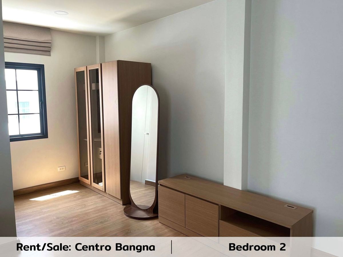 For RentHouseBangna, Bearing, Lasalle : K-6273 Urgent rent! Centro detached house, Bang Na, ready to be near Bangna
