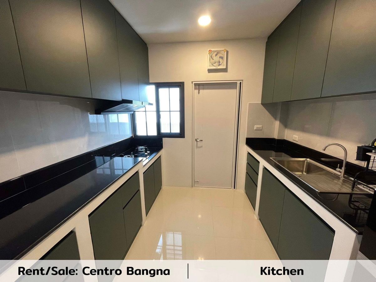 For RentHouseBangna, Bearing, Lasalle : K-6273 Urgent rent! Centro detached house, Bang Na, ready to be near Bangna