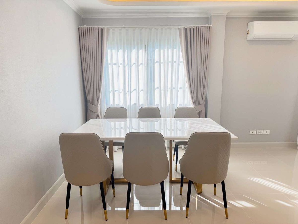 For RentHouseBangna, Bearing, Lasalle : K-6267 Urgent rent! Detached house, Centro Bangna, beautiful house, ready to be near Mega Bangna