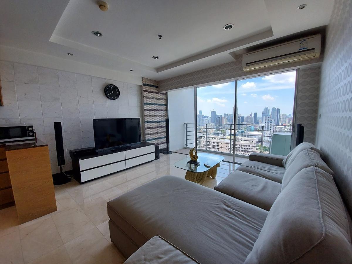 ให้เช่าคอนโดพระราม 9 เพชรบุรีตัดใหม่ RCA : My Resort Bangkok, 2 bed, 35000 per month