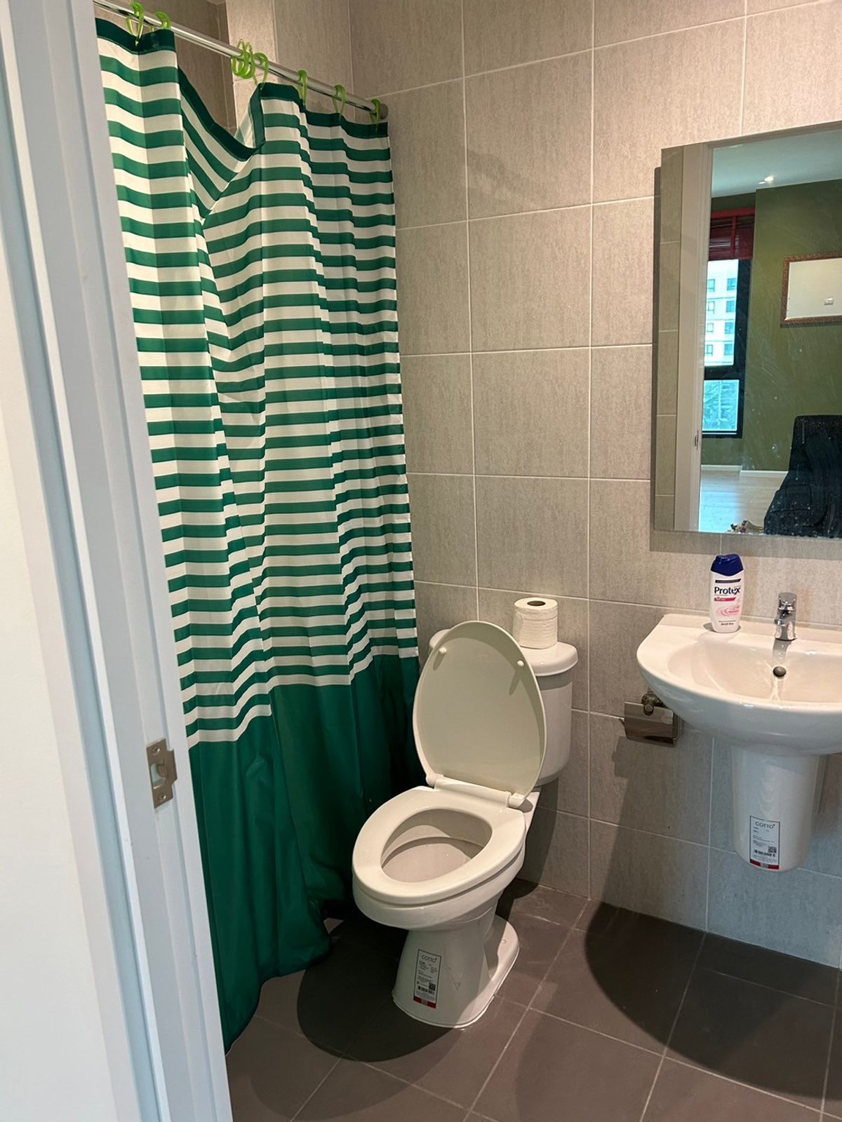 ขายคอนโดเสรีไทย-นิด้า : Sale condo iCondo Serithai Green Space (ไอคอนโด เสรีไทย กรีนสเปซ) ขาย ห้องหัวมุม (S03-1470) 