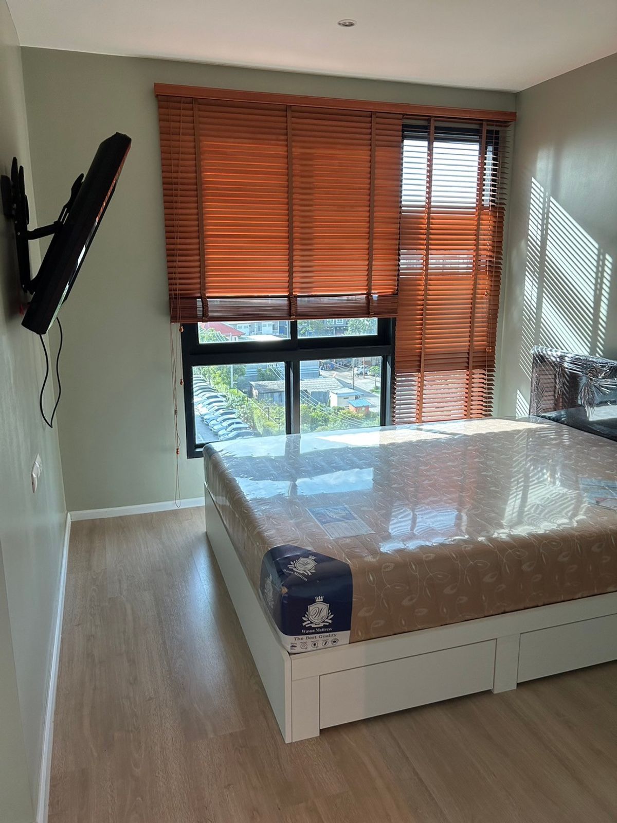 ขายคอนโดเสรีไทย-นิด้า : Sale condo iCondo Serithai Green Space (ไอคอนโด เสรีไทย กรีนสเปซ) ขาย ห้องหัวมุม (S03-1470) 