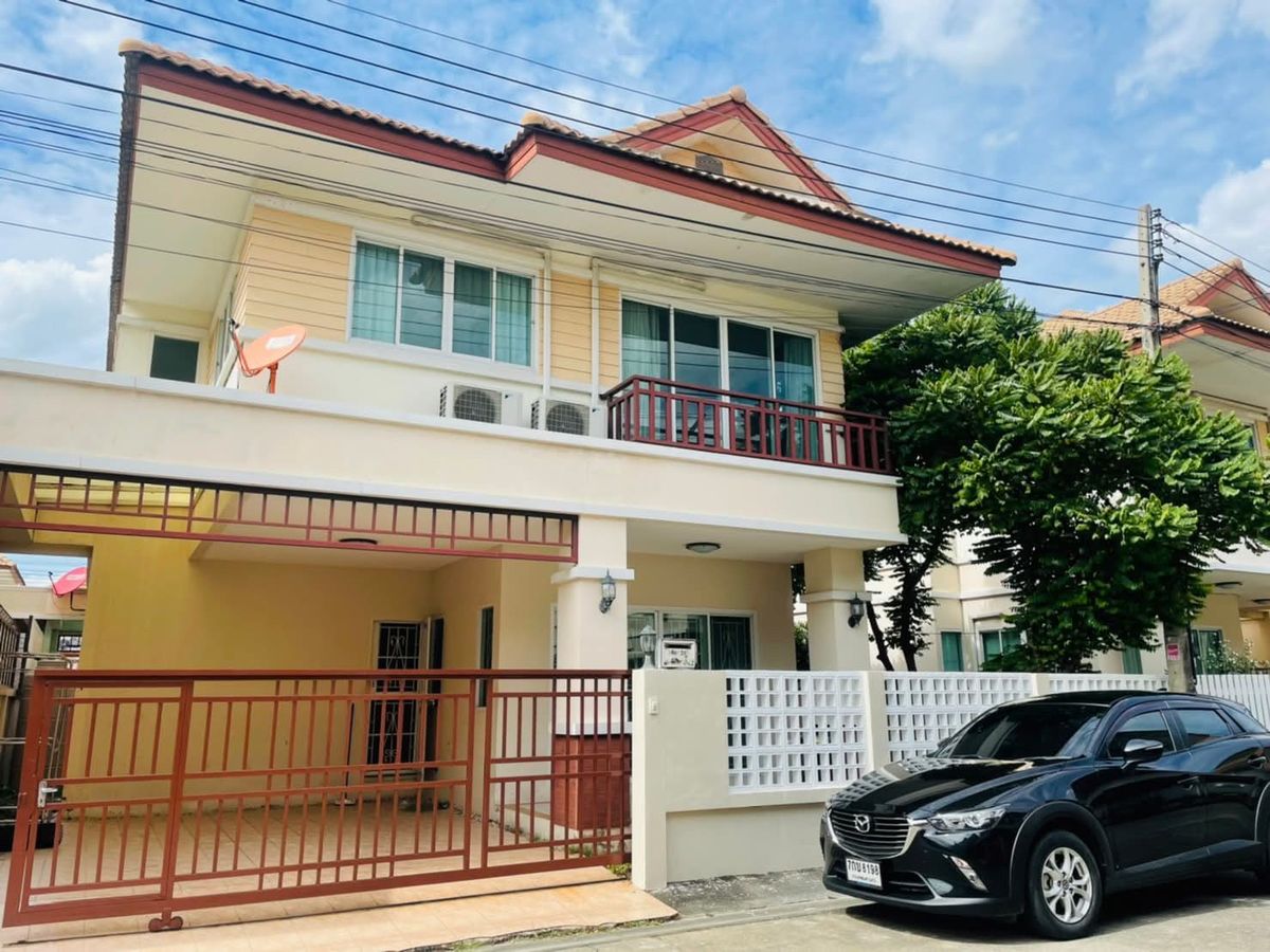 For RentHouseVipawadee, Don Mueang, Lak Si : #House for rent for students who are looking for a house in Nanthanarin Village (Rangsit University) only 5 minutes from Rangsit University. Convenient 🔥 Rent 19,000 baht/month 🔥