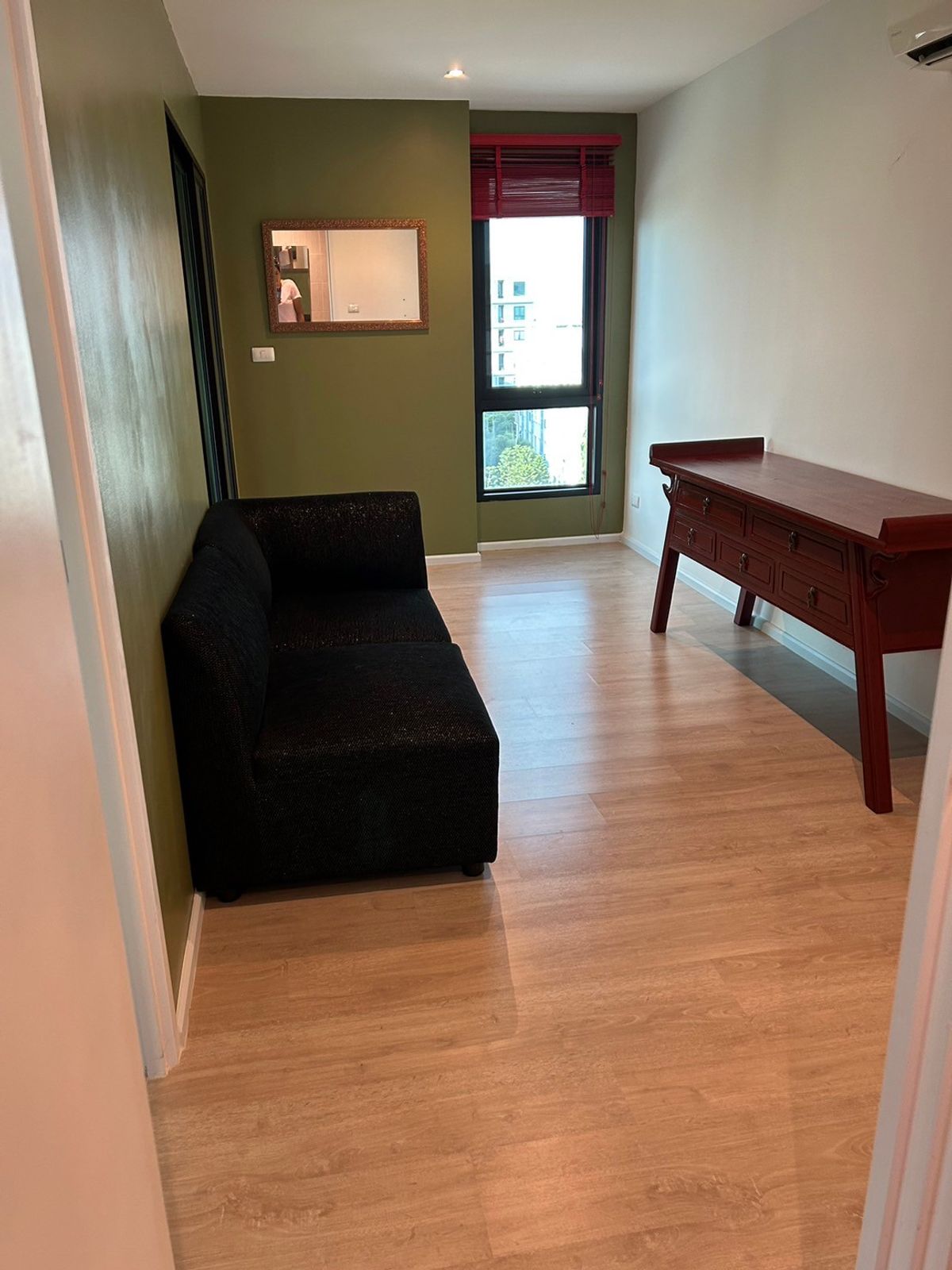 ขายคอนโดเสรีไทย-นิด้า : Sale condo iCondo Serithai Green Space (ไอคอนโด เสรีไทย กรีนสเปซ) ขาย ห้องหัวมุม (S03-1470) 